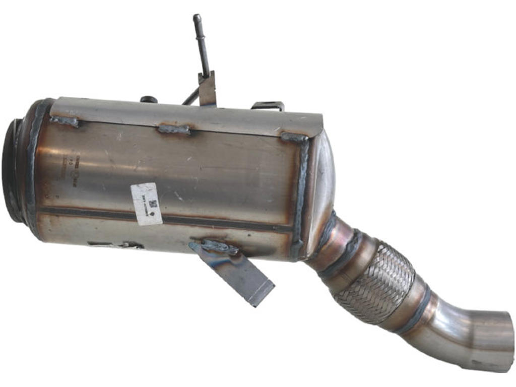 Sot-/partikelfilter, avgassystem, Material: Siliciumkarbid, med monteringsdelar, Euro 4