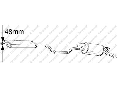 Rear Muffler
