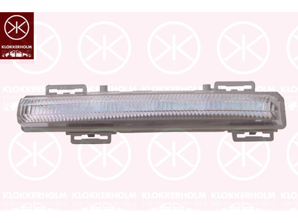 Daytime Running Light, Right, Shape: straight, LED