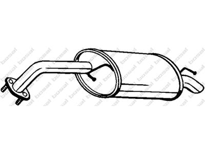 Einddemper, Bekijk de stuklijst voor artikelen die nog worden benodigd:  