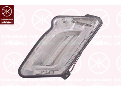 Daytime Running Light, LED, Left Front