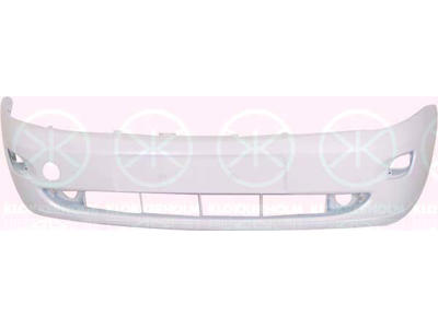 Bumper, w/primer, Ghia, Front, with holes for trim/protective strip