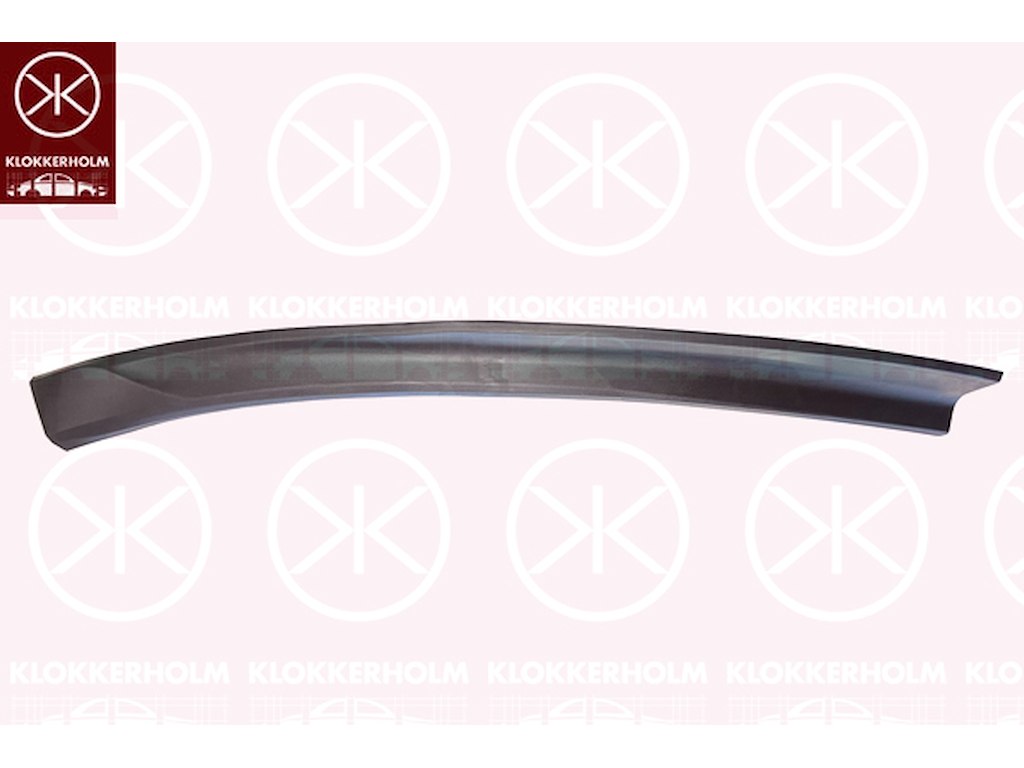 Spoiler, till höger fram, svart