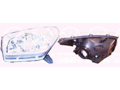 Headlight, H4, without motor for headlamp levelling, Ichikoh type, Left, Illuminance [lx]: 20