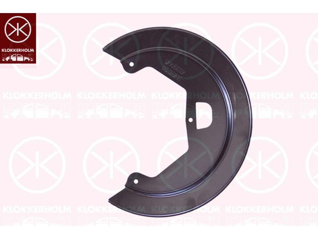 Bromssköld, Bakaxel, Utrustningsvariant: 35C, för bromsskivediameter [mm]: 296