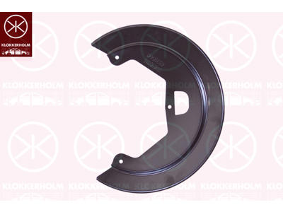 Bromssköld, Bakaxel, Utrustningsvariant: 35C, för bromsskivediameter [mm]: 296