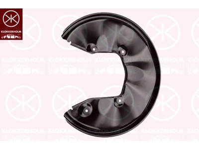Bromssköld, Bakaxel höger, för bromsskivediameter [mm]: 302, Girling, TRW