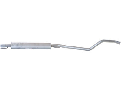 Centre Muffler, See accessories list for additionally required parts:  