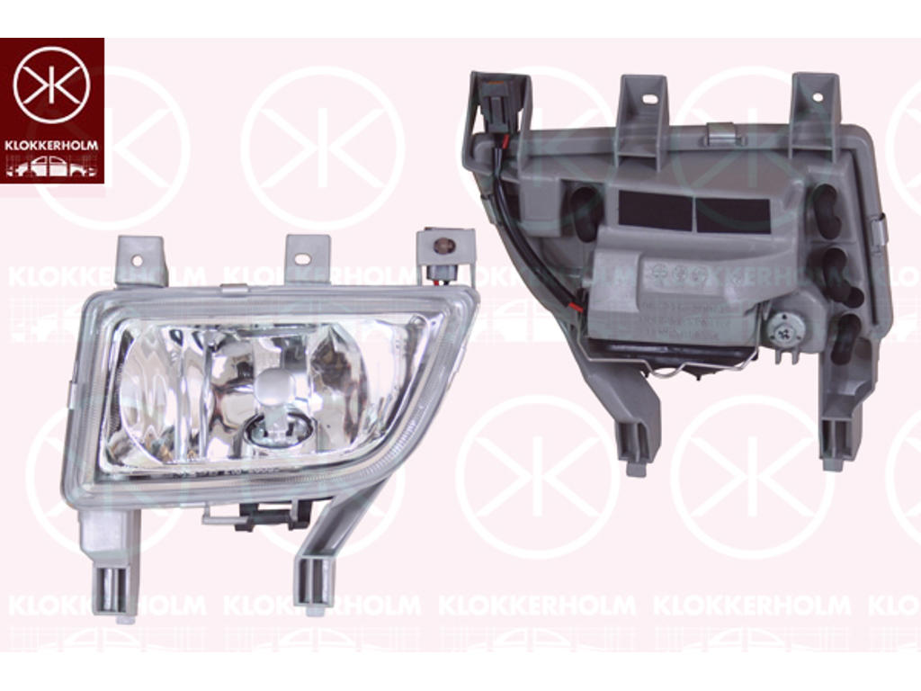 Front Fog Light, H3, Right Front