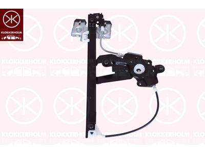 Window Regulator, OE-type, Right Rear, Electric, without electric motor