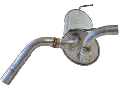 Rear Muffler, See accessories list for additionally required parts:  