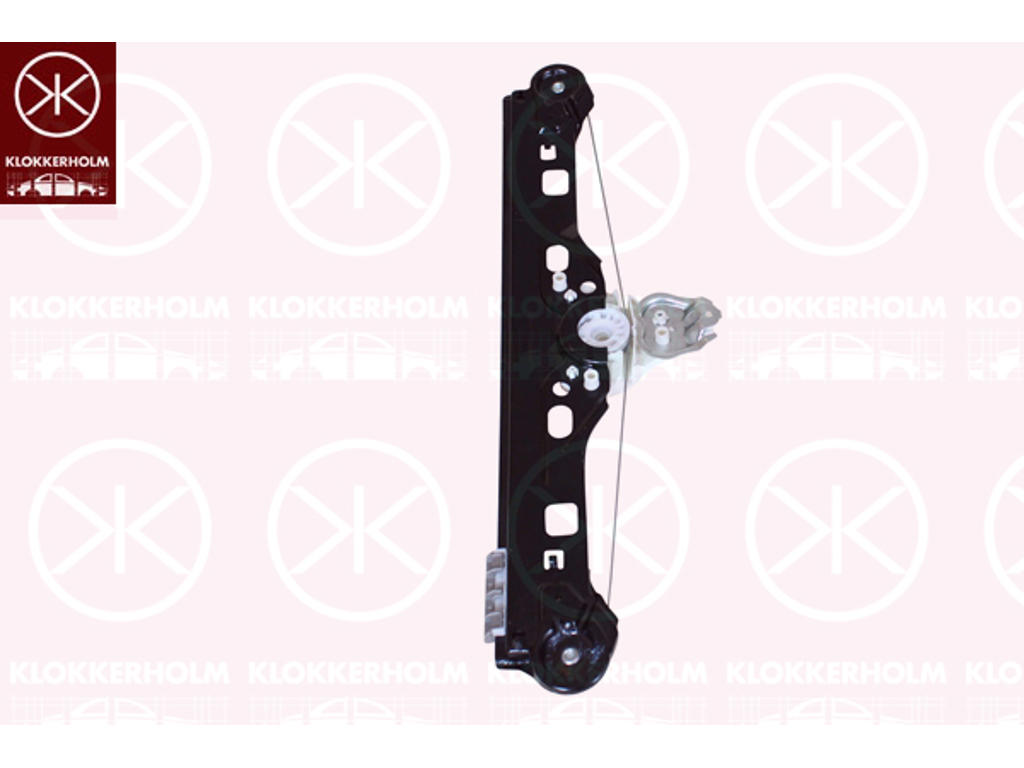 Window Regulator, OE-type, without electric motor, Electric, Left Rear