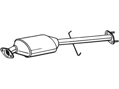 Catalytic Converter, with mounting parts, Emission Standard: Euro 3
