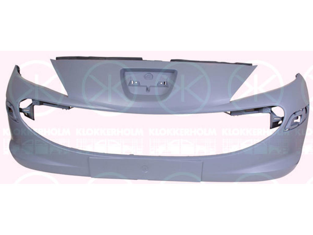 Bumper, w/primer, Front, not for vehicle equipment line/variant: Sport