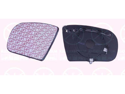 Mirror Glass, exterior mirror, Aspherical, Heatable, Right