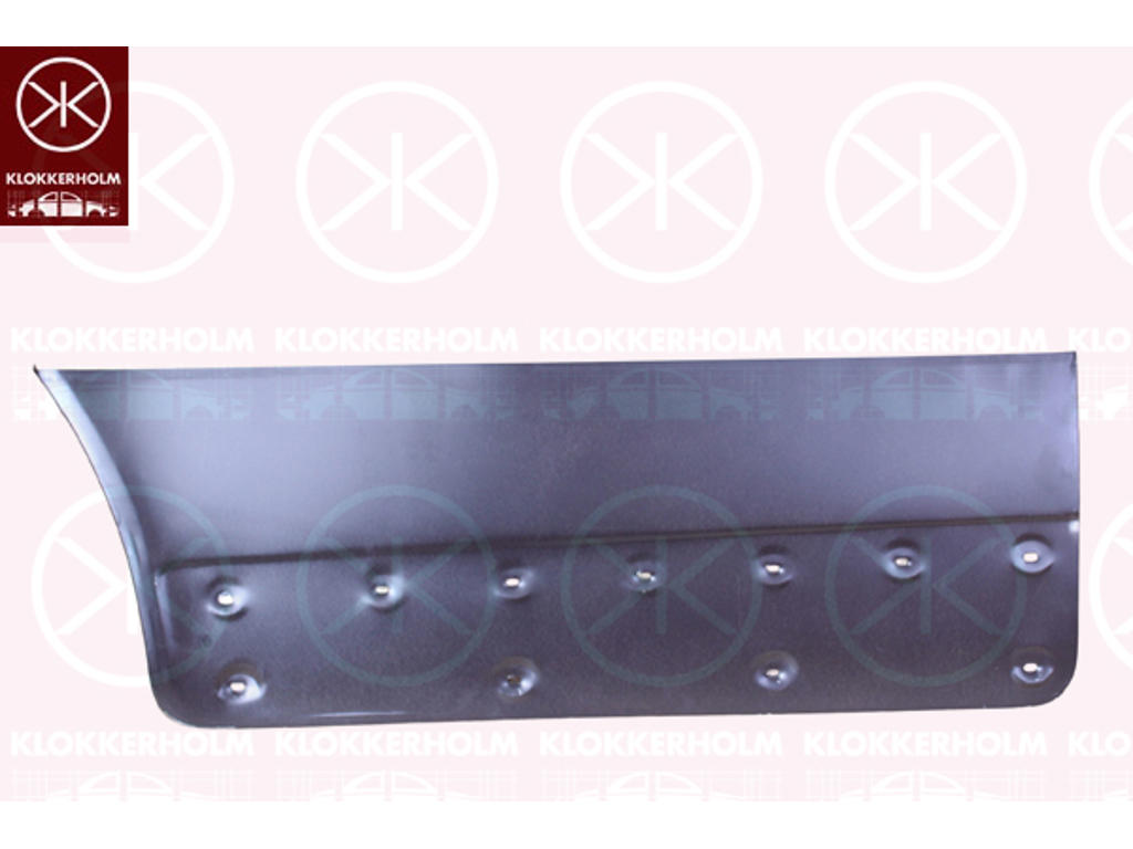 Door, body, Right Front, Lower Section, Outer section, Repair Panel