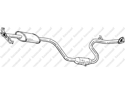 Centre Muffler