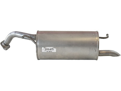 Rear Muffler, See accessories list for additionally required parts:  