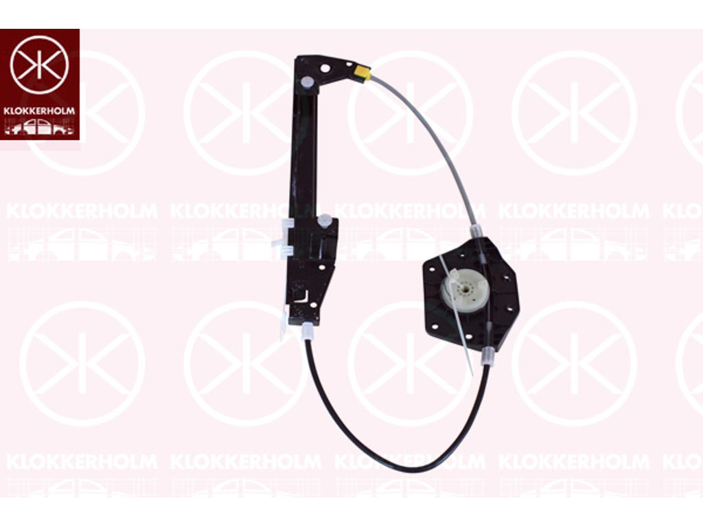 Window Regulator, OE-type, without electric motor, Electric, Left Rear