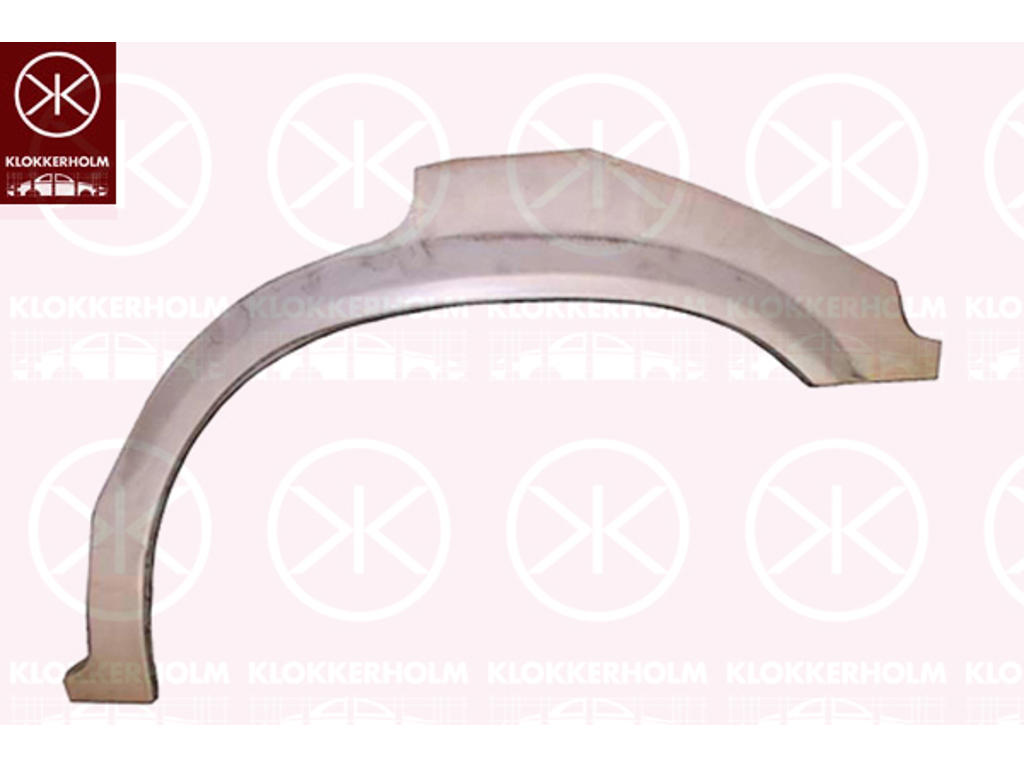 Quarter Panel, Left Rear, Wheel Arch Border, Repair Panel