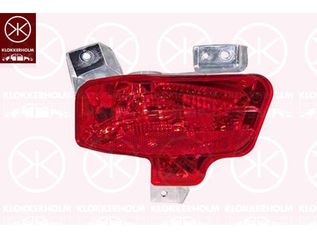 Rear Fog Light, Left, without bulb holder, AL