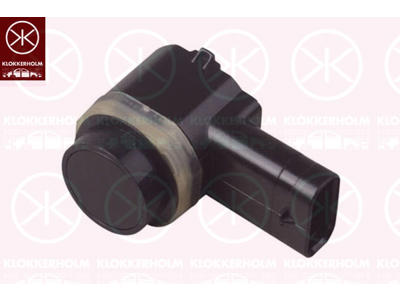 Sensor, park distance control, Front, Paintable, Number of pins: 3, Ultrasonic Sensor