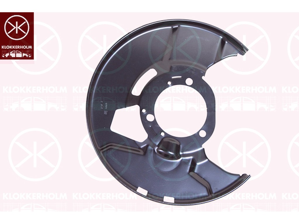 Splash Guard, brake disc, Front Axle Right, Zinc-coated, for brake disc diameter [mm]: 321
