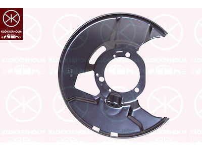 Déflecteur, disque de frein, Essieu avant droit, zingué, pour diamètre du disque de frein [mm]: 321