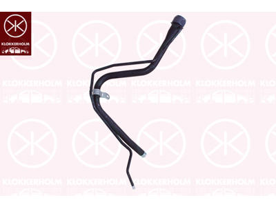 Filler Pipe, fuel tank, Diesel