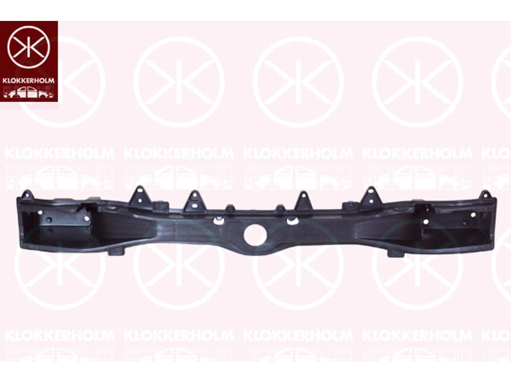 Support, bumper, Rear, Plastic