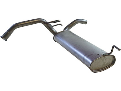 Bakre ljuddämpare, Ytterligare artiklar som behövs se tillbehörslista:  