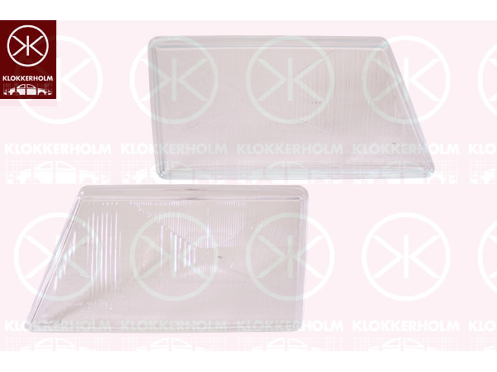 Diffusing Lens, headlight, Left