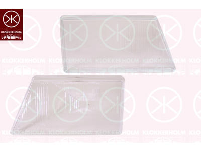 Diffusing Lens, headlight, Left