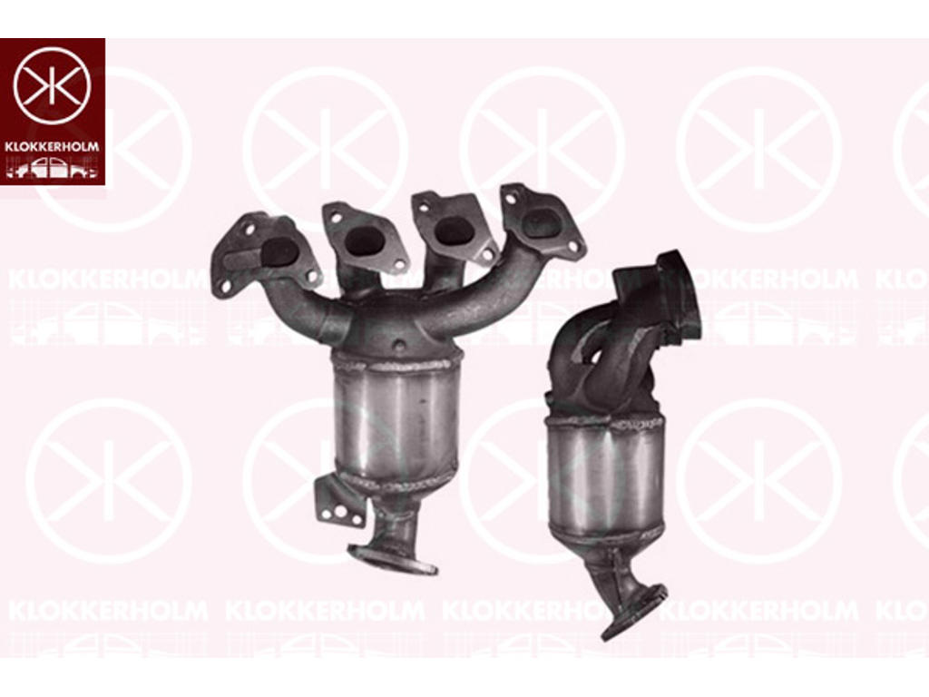 Catalytic Converter, Euro 4 (D4), with accessories
