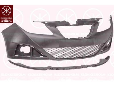 Bumper, w/primer, Front