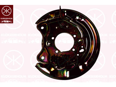 Splash Guard, brake disc, Rear Axle Right, Diameter 1/Diameter 2 [mm]: 325/85
