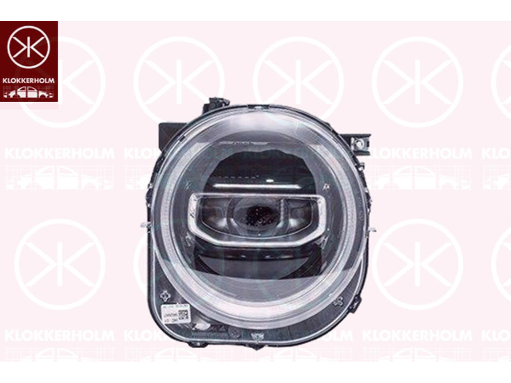 Headlight, Left, LED, AL