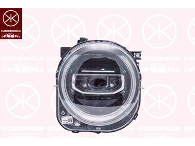 Headlight, Left, LED, AL