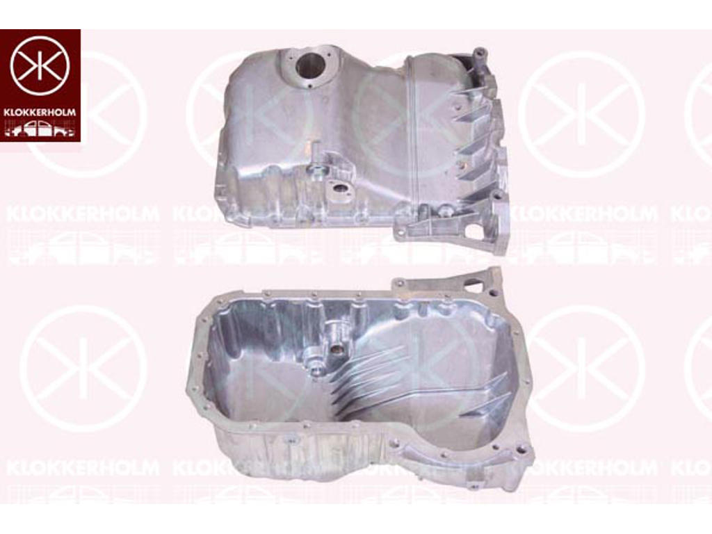 Oil Sump, Aluminium, with bore for oil-level sensor