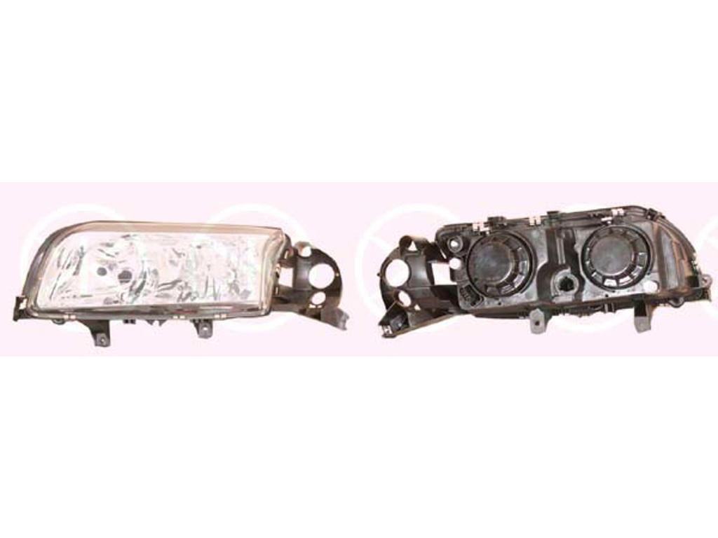 Headlight, H7/H7, without motor for headlamp levelling, Left, Illuminance [lx]: 20