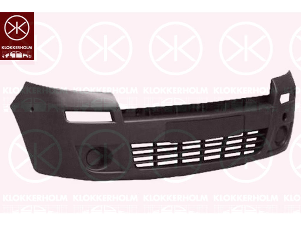 Bumper, Front, black