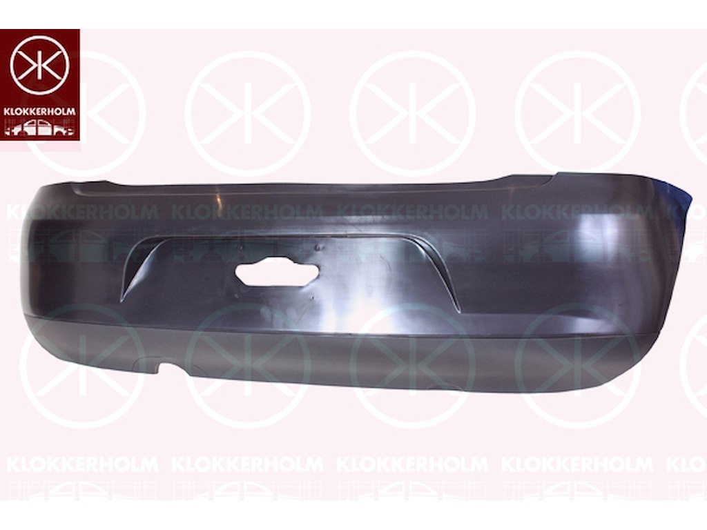 Bumper, Rear, Smooth