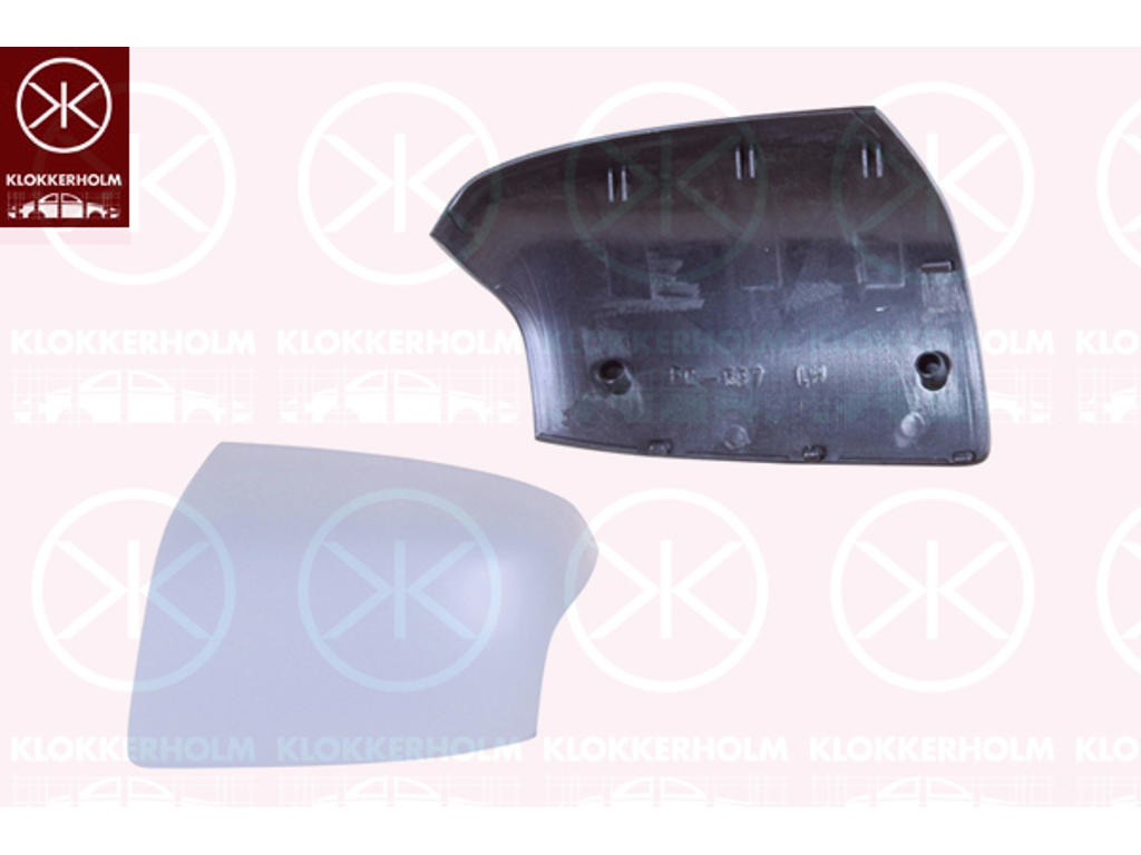 Housing, exterior mirror, Right, Vehicle Equipment Line/Variant: Ghia, Titanium, Light Function: for indicator, w/primer