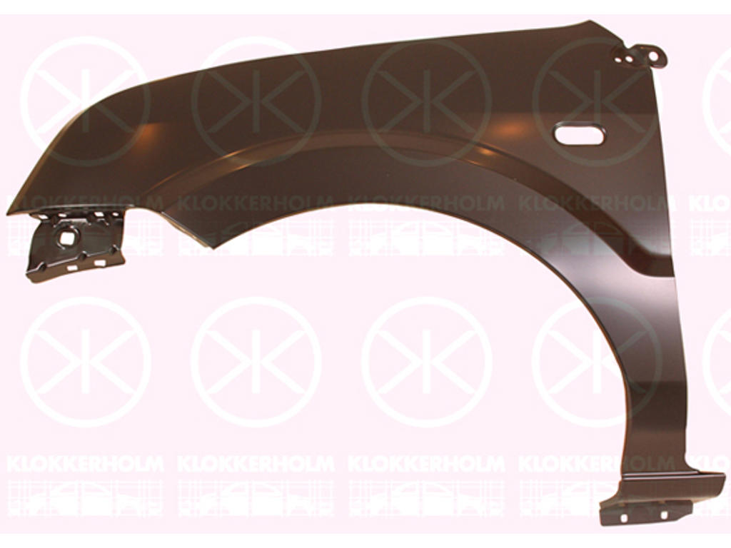 Wing, Right Front, with hole for direction indicator