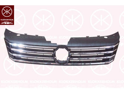 Kylargrill, krom/svart