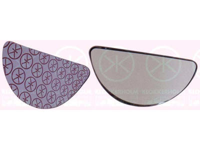 Mirror Glass, exterior mirror, Convex, Left, Lower Section