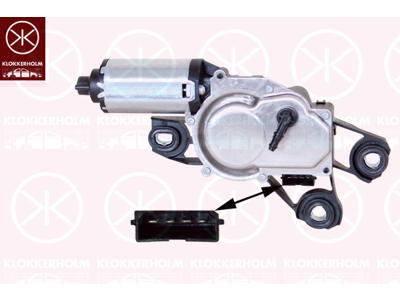 Motor steracu, zadní, Napetí [V]: 12