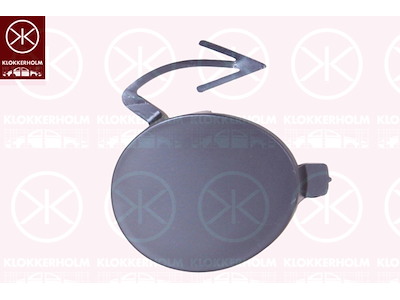 Flap, tow hook, Front