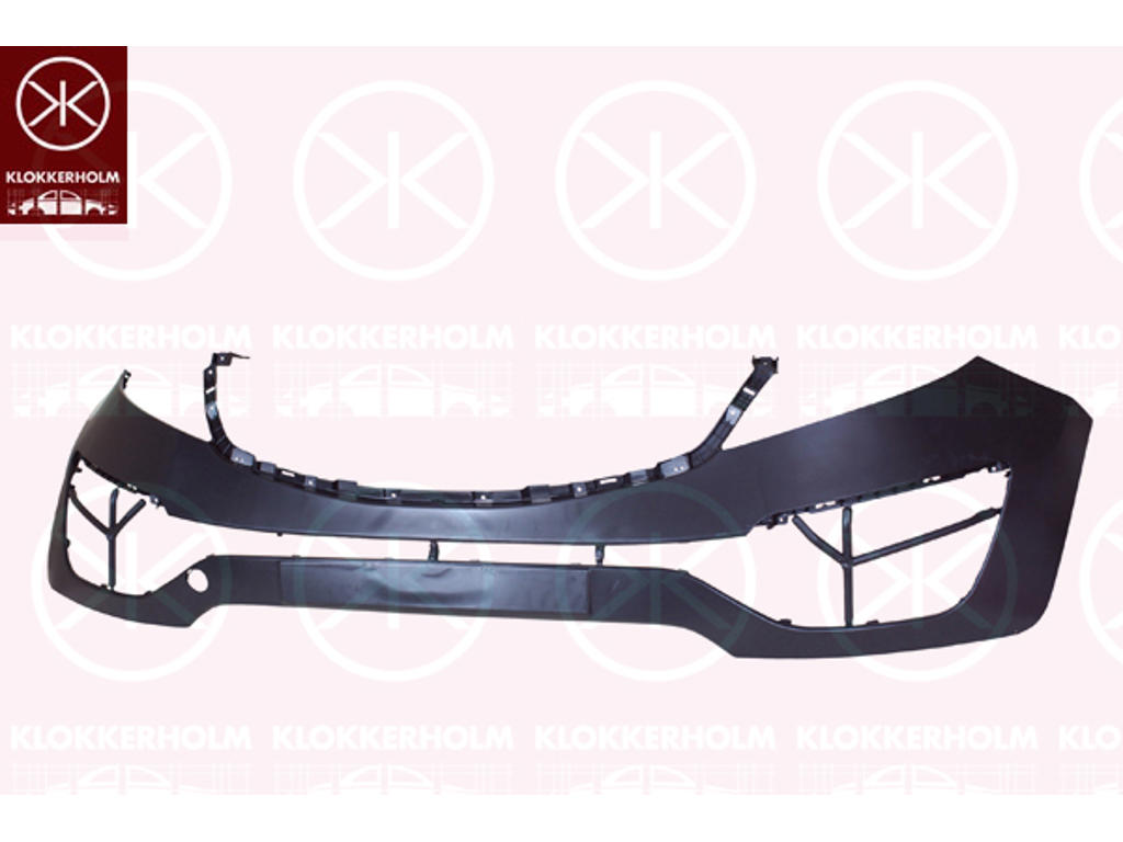 Bumper, Front, black