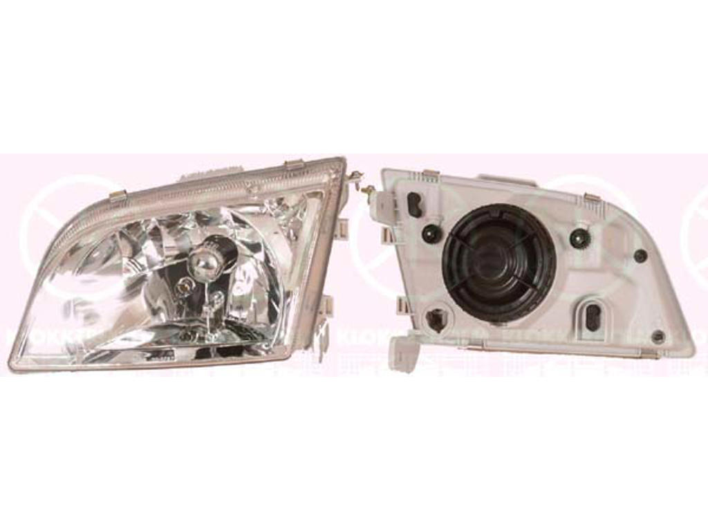 Headlight, T.Y.C, Hella type, Crystal clear, Right, Illuminance [lx]: 17.5